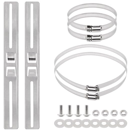 Pole Mounting Kits for Junction Box, Stainless Steel Pole Mount Bracket by BENLIUDH