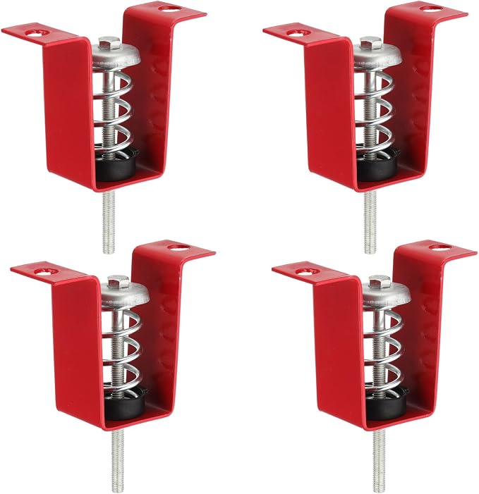 PATIKIL Ceiling Spring Vibration Isolator Hangers, 4 Pack 66lbs Mechanical by PATIKIL