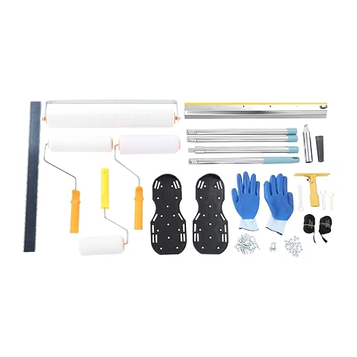 DNYSYSJ Self-Leveling Epoxy Floor Kit, Defoaming Roller Tool Set | Includes 20" - Image 8