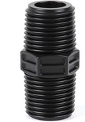 10 Pieces Double Male Pipe Thread Head Pipe Riser, Drip Irrigation 1/2 Inch x by Unknown