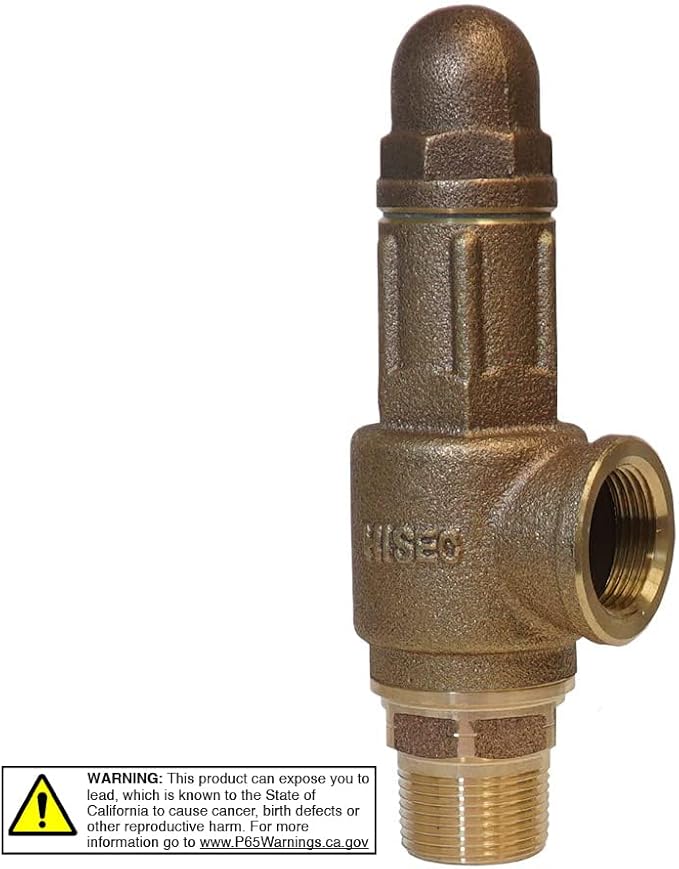 MFG PRVHDNL125 1-1/4" No-Lead Heavy-Duty Pressure Relief Valve, Contractor-Grade - Image 5