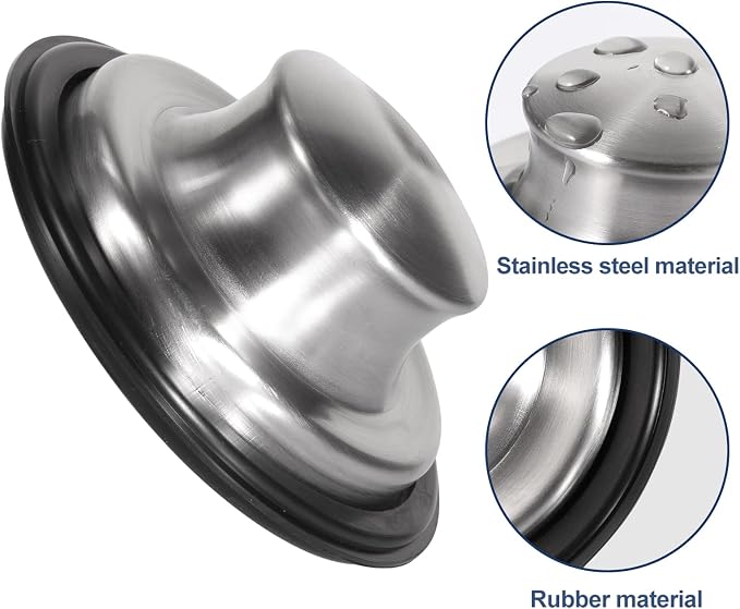 RQYEKDO 3-1/2 Inch Stainless Steel Kitchen Sink Stopper - Image 2