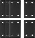 Bonsicoky 8Pcs Flat Straight Brace Brackets, 2.4 x 1.5 / 60 x 38mm | Stainless by Bonsicoky