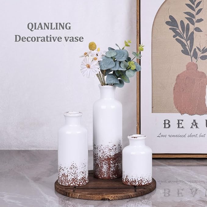Gray Ceramic Vase Set - Image 5