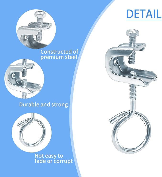 30 PC 1/4" x 20 Beam Clamp - Image 3