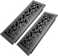 Howeall 4x14 Inches 2 Pack Heavy Duty Walkable Floor Register by Howeall