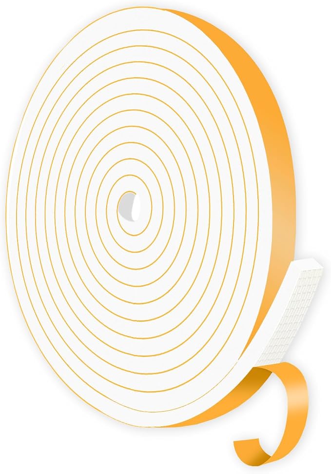 Weather Stripping Door Seal, High Density CR, 1/2 in x 1/4 in x 13Ft | Weather by MIKONIYA
