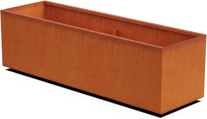 Large Rectangular Planter for Outdoor Plants by Plantercraft