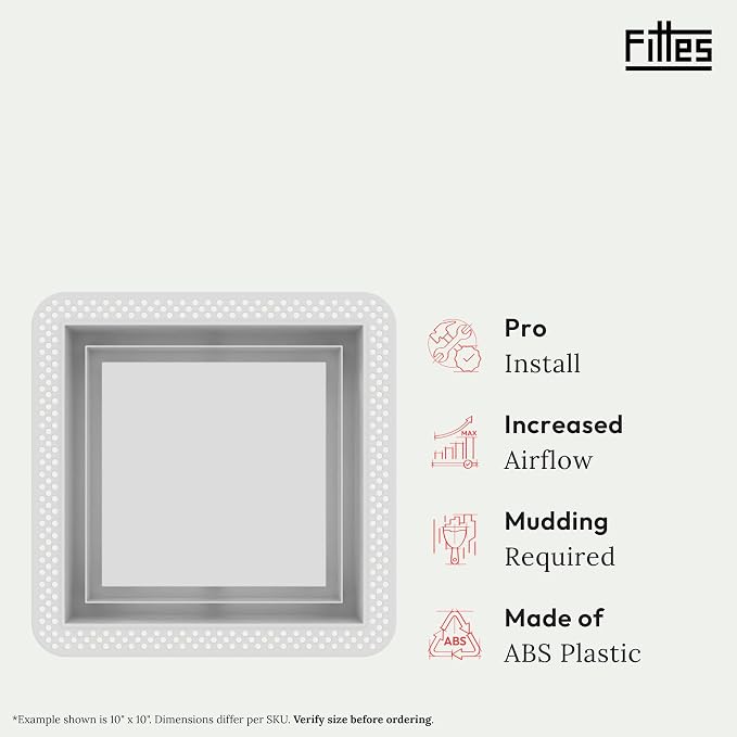 Fittes Flush Wall Vent - Image 2