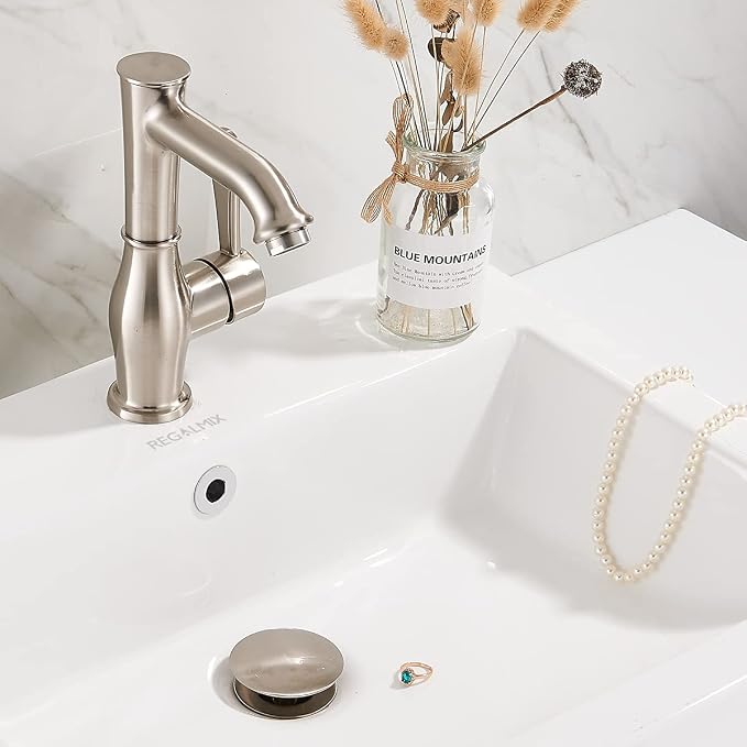 Vessel Sink Drain for Bathroom, Pop-up Drain - Image 7