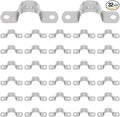 32Pcs 20mm / 3/4" Stainless Steel U Bracket Pipe Clamps | Conduit Clamps by Unknown