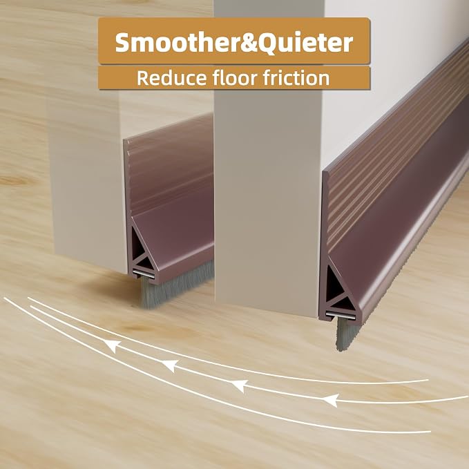 2Pack Door Draft Stopper for Bottom of Door - Image 4
