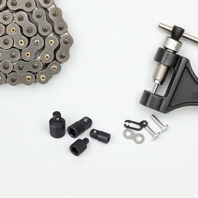Impact Socket Adapter and Reducer Set Inch 3/8 1/4 4pcs 1/2 Black | High Carbon - Image 7