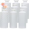 Glass Bud Vase Set in Bulk, Home Table Flower Decor, Party Decorations by Brajttt