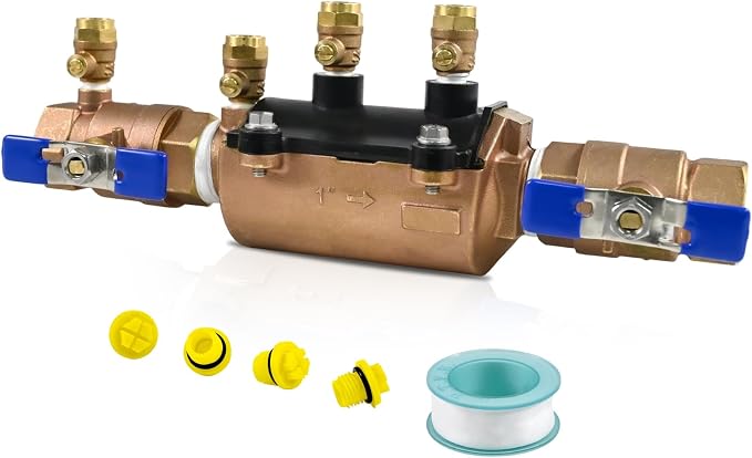 1-350 1" Double Check Backflow Preventer by Unknown