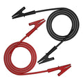 2pcs Alligator Clips Clamp Electrical Test Leads Dual Ended Crocodile Wire Cable by CZJZDZ