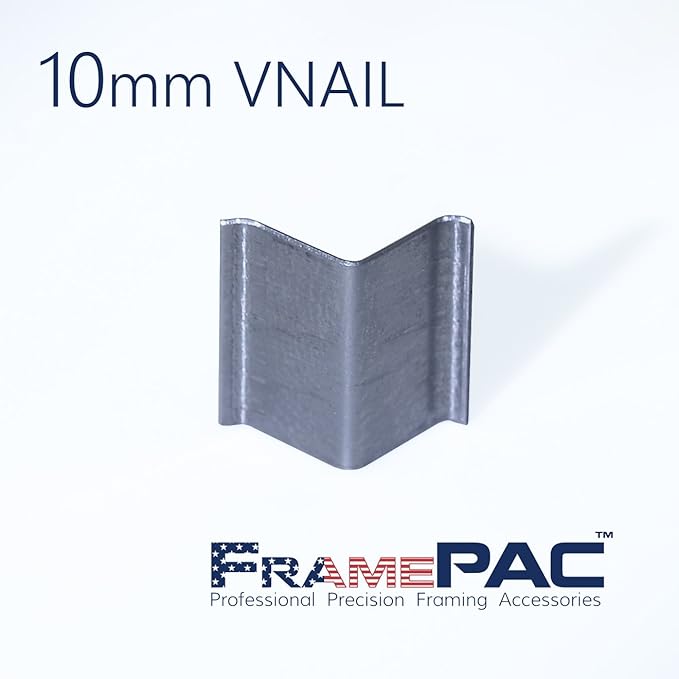 V Nails for Picture Frames Hardwood 10mm - - Image 3