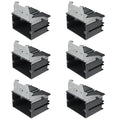 1-Gang Adjustable Electrical Outlet Box, 21 Cu in, non-conductive. Grey by HUIXHAO