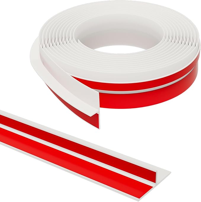 Elvone T-Shaped Weather Stripping Seal, 1.37 in x 20 ft | Flexible door seal by Elvone