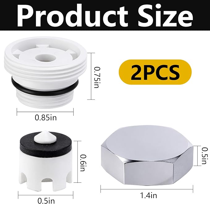 2 Pack Vacuum Breakers Outside Faucet Compatible - Image 2