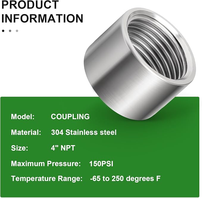 1PCS 304 Stainless Steel Cast Pipe Fitting - Image 5