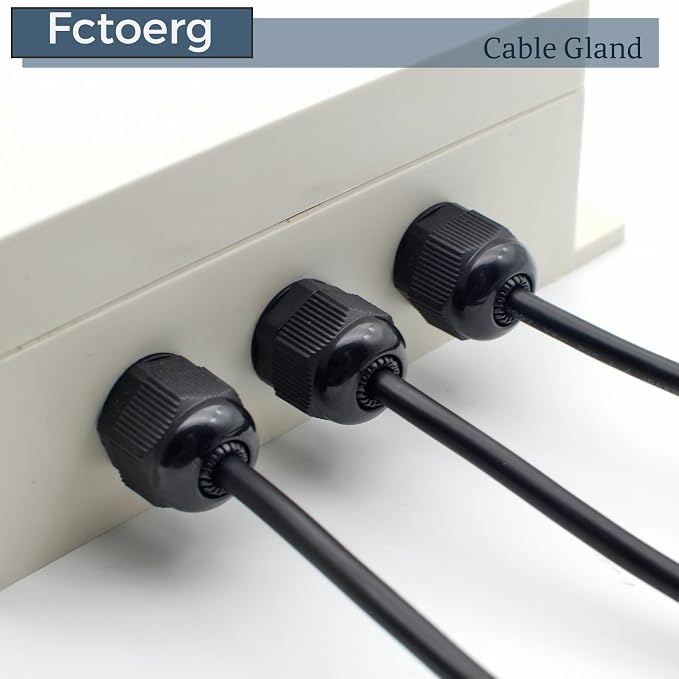 Waterproof Cable Glands, Nylon PA66, tight waterproof sealing - Image 3