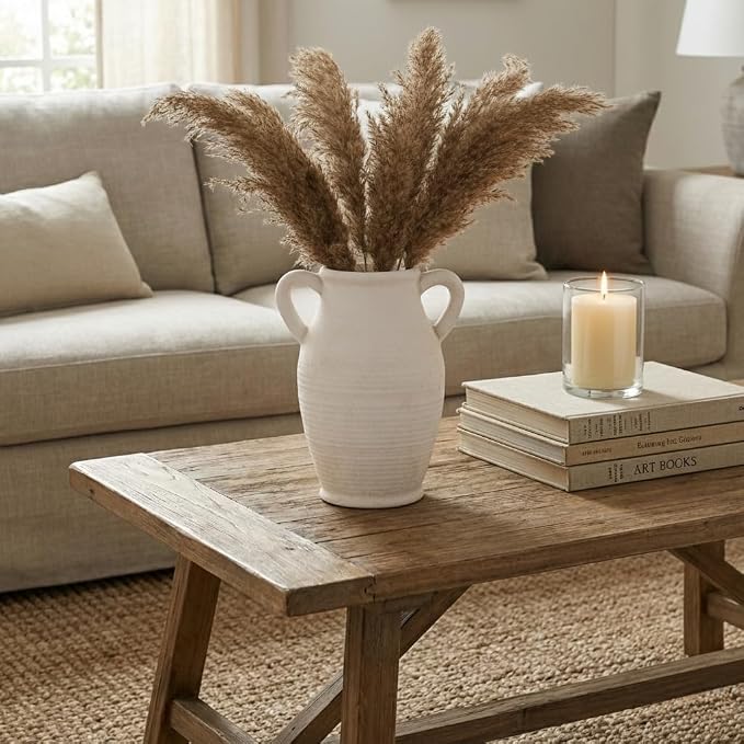 Emotionally Grounded Vase, Vaseking Large Ceramic Rustic Vase - Image 9