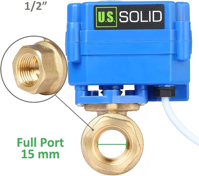 U.S. Solid 1/2" Motorized Ball Valve - Image 6