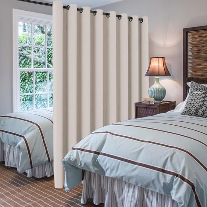 H.VERSAILTEX Blackout Patio Curtains 100 x 84 Inches - Image 2