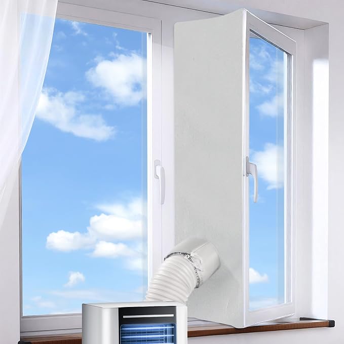 Fohil 400CM Portable AC Window Seal Kit, Window Vent Seal Kit by Fohil