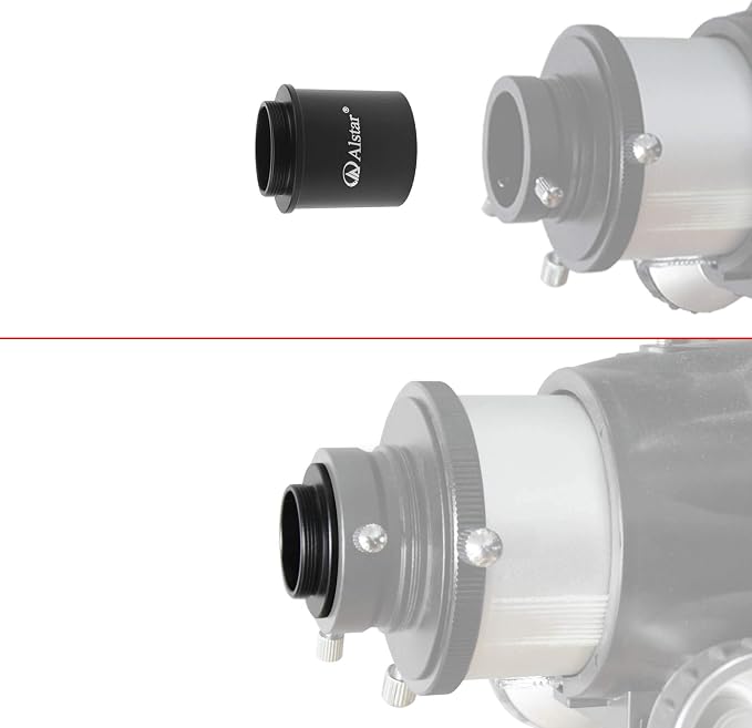 Alstar C Mount to 1.25 Inch Video Camera Barrel Adapter Astrophotography | - Image 6