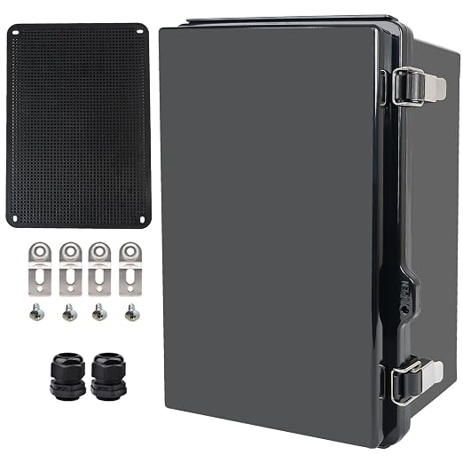 Outdoor Waterproof Electrical Box Junction Box Weatherproof IP67 ABS Plastic by YETLEBOX