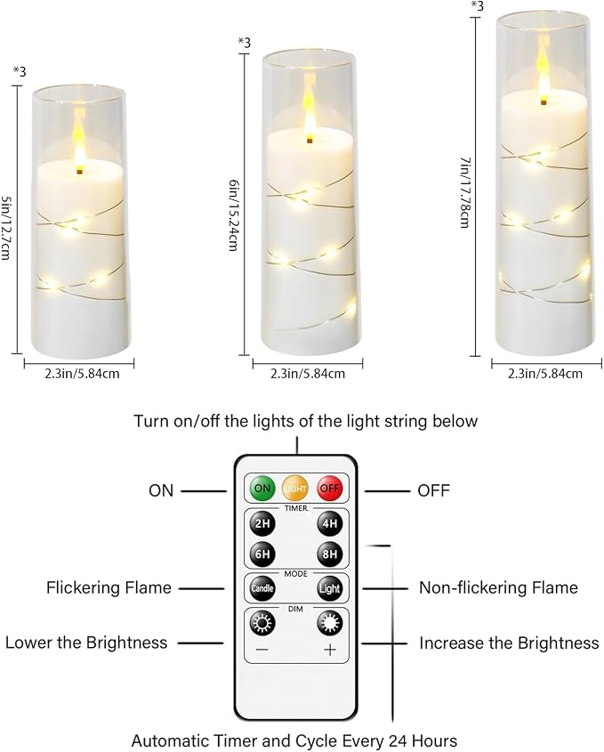 kakoya Flameless LED Candles - Image 3