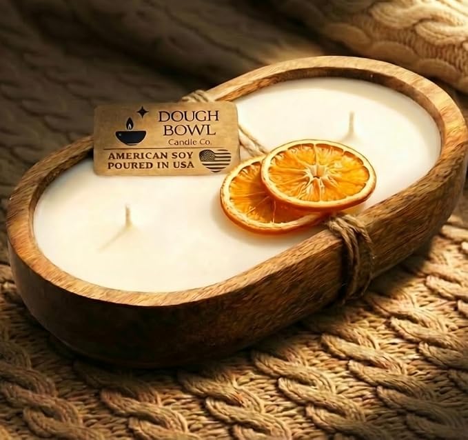 Dough Bowl Candle Co. Orange Candles by Dough+Bowl+Candle+Company