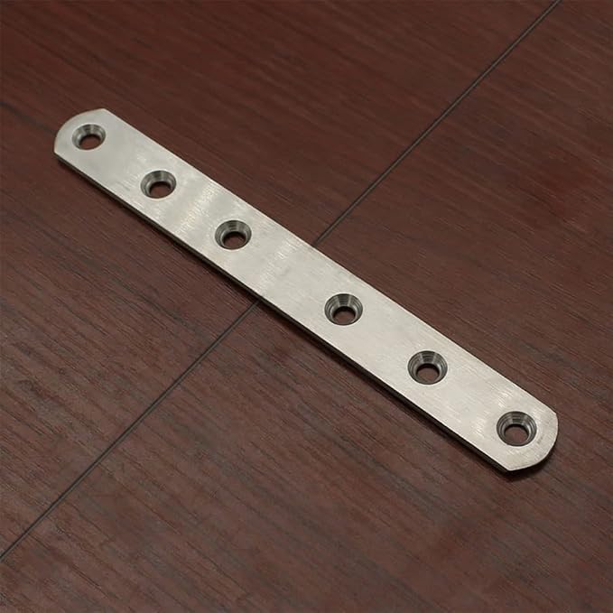 12" Flat Mending Plate 10Pcs Flat Straight Braces Stainless Steel Straight - Image 3