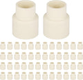 50 Pack EFIELD CPVC Coupling Adapter Fittings, 3/4" Slip x 1/2" Slip | Socket by EFIELDPEXTUBING