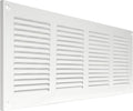 16 x 6 Inch White Galvanized Steel Return Air Register Vent Cover, AC Vent Cover by ECOPROVENT