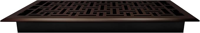 Decor Grates AJH614-RB Oriental Floor Register, Rubbed Bronze Finish - Image 6