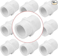 10Pack 3/4 Inch PVC Female Thread Adapter Pipe Fittings Furniture Grade SCH40 by Lswteiz