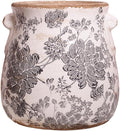 Tuscan Ceramic Planter & Vase, 6.68" Indoor/Outdoor Decorative Plant Pot | by XiaanJiaju