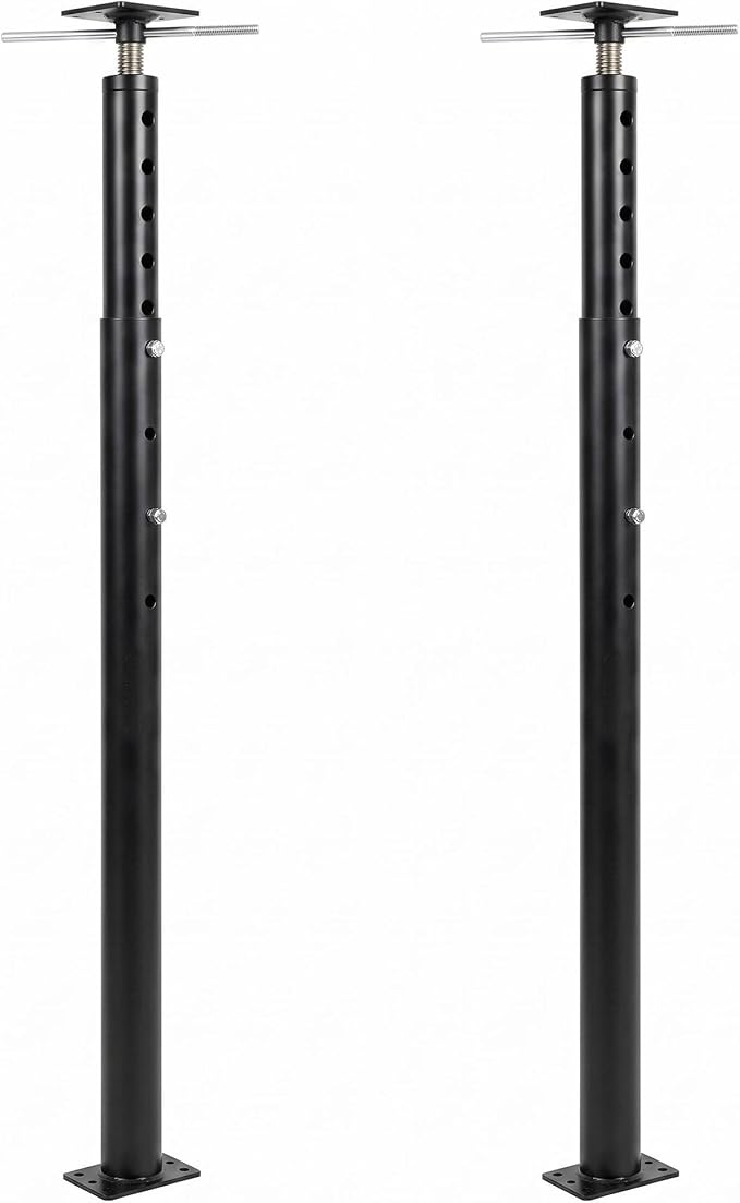 Adjustable Jack Post 56"-100", 18000LBS House Jacks | Heavy duty steel support by IDEALHOUSE