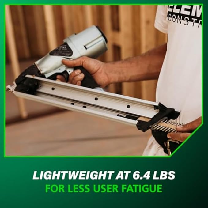 Metabo HPT Strap-Tite Strip Nailer, Pro-Preferred Pneumatic Power Nailers - Image 6