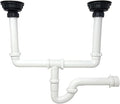 Sink Drain Pipe Kit, 1 ½” All-in-One Plumbing Set by ProBuildersHardware
