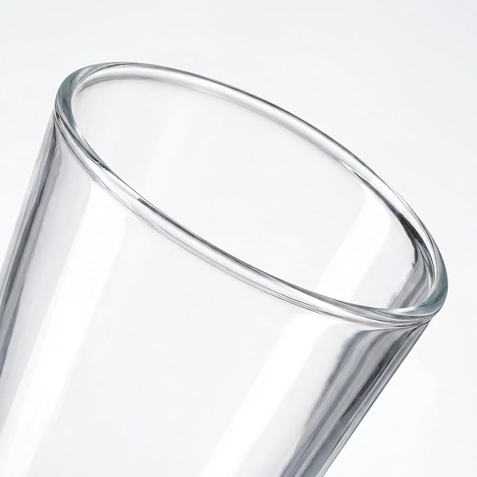 Elsjoy 4 Pack 7 Inch Clear Glass Vases - Image 3