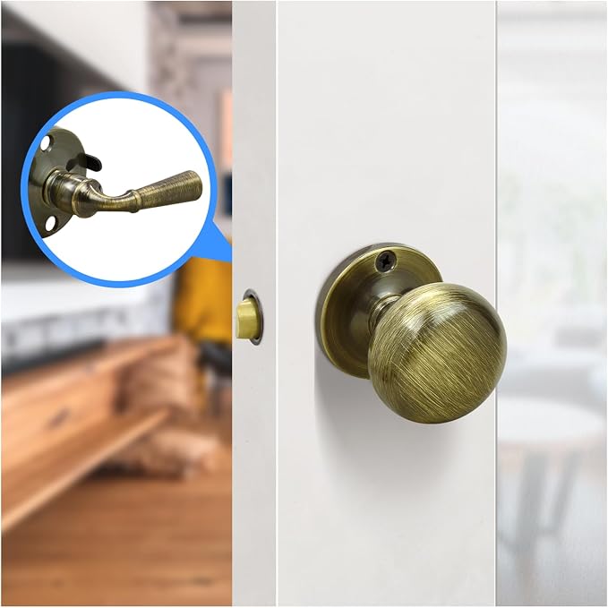 Nuk3y Storm Series Solid Brass Screen Storm Door Latch - Image 2