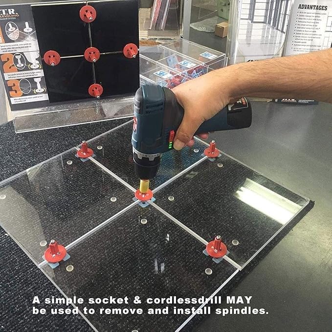 100 2mm Edge Floors & Walls Spacing Plate - Image 5