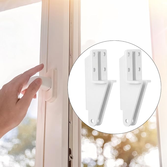 Nuanchu 2 Pack Screen Door Closer Bracket Storm Hardware Replacement Post Jamb - Image 4