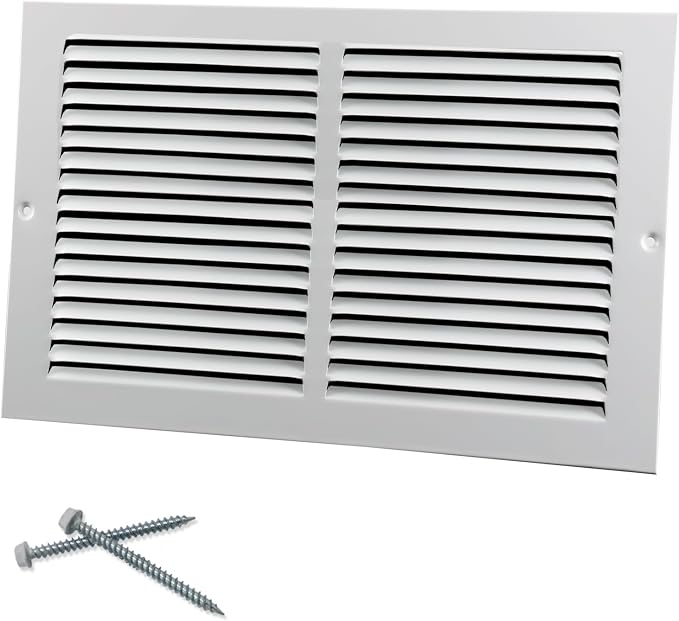 Howeall 14"W x 8"H Steel Return Air Grille, Air Return Vent Cover by Howeall
