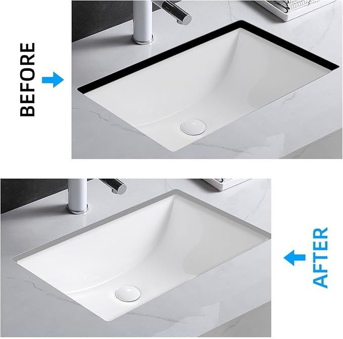 Qualward Undermount Sink Supports Brackets, Adjustable Undermount Sink Support - Image 7