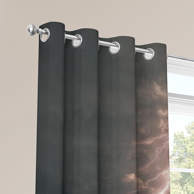 Lightning Curtains, Lone Tree Blackout Curtains 90 Inch Length - Image 5